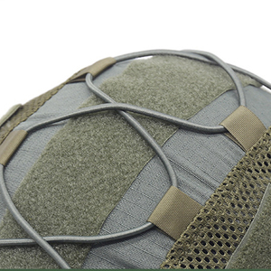Custom <strong>Tactical</strong> <strong>Helmet</strong> Cover with Elastic Cord and Camouflage for Outdoor <strong>Airsoft</strong> Activities - Product Image 5
