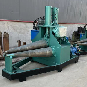 Máquina de Doblado de Conos Hidráulica Automática de 3 Rodillos, Equipo de Conformado de Placas Cónicas, Alta Precisión, Acero Inoxidable, 1.5kW - Product Image 1