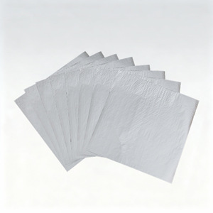 Papel de aluminio tipo panal de abeja 30x30cm, grado alimenticio, desechable, para hamburguesas, sándwiches, empaques para llevar - Product Image 1