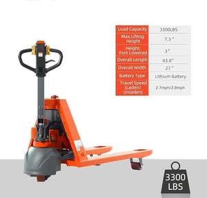 Transpaleteira Elétrica Ergonômica com Cabo Baixo para Transferência de Materiais em Longas Distâncias em Fábricas do Sudeste Asiático - Product Image 2
