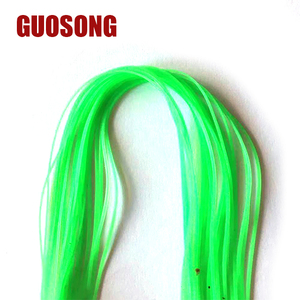 127mm 22 Streifen/Stk. Tabs a Bag Spinner bait Lure Making Supply Silikon Angel röcke Silikon Bass Jig - Product Image 3