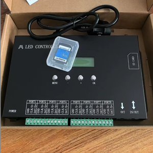 Contrôleur de pixels LED Artnet <span class=keywords><strong>DMX</strong></span> vers SPI à 8 ports H807SA, prend en charge la carte SD, <span class=keywords><strong>console</strong></span> DMX512, contrôleur de pixels LED pour WS2815 APA102 - Product Image 1