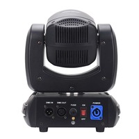 Luces Discoteca Lyre Led 100w Faisceau Lumineux Cabezas Movil Mini Tête Mobile Spot Light Club Bar Disco Dj Stage Lights