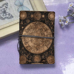 Cuaderno hecho a mano A6 con hermosa cubierta Dulce regalo de graduación para vecinos Adecuado para notas profesionales y hitos de la vida - Product Image 2