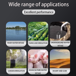Bomba Solar Centrífuga QY 6JTSC68-29-D380/4000, 6000W, 29m de Altura, 68m/H |   Salida de 1.25 pulgadas de alto flujo |   Circulación de Agua en Acuicultura - Product Image 5