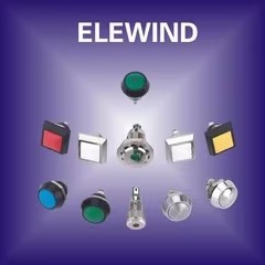 ELEWIND Interruptor de Botón Momentáneo de 25 mm con Terminal de Tornillo de Plástico 1NO1NC, Color Rojo (PB227-11/R) - Product Image 4