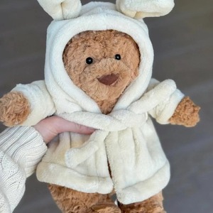 Barcelona Beer Badjas Jelly Cat Zachte PP Katoen Gevulde Pluche Speelgoed Hoogwaardig Troostend Verjaardagscadeau Stressverlichting - Product Image 1