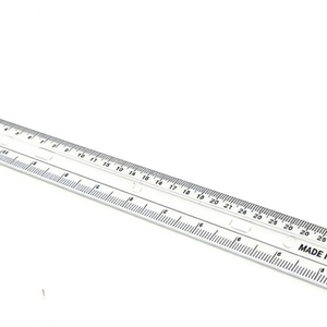 Regla de Plástico Transparente Recta de Alta Precisión de 30 cm, la Más Vendida de Fábrica, Ideal para Estudiantes y para Dibujar Líneas Rectas - Product Image 3
