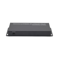 Convertisseur de média fibre optique Gigabit 8 ports, 2 ports RJ45, 8 ports SFP, connecteur LC, utilisation CCTV/FTTH, modèle ATD-MCG802-SFP, DC 5V