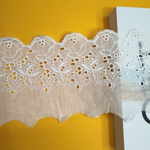 Хлопковая кружевная ткань - Product Image 2