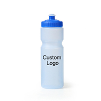 Bouteilles de sport et de cyclisme réutilisables de 750 ml avec logo personnalisé, à presser, changeant de couleur, écologiques, pour vélo, cadeaux