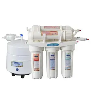Long Bank 5 Stage Domestic Reverse Osmosis Hot And Cold Ro Water Filter System With 50gpd Ro System Water Filter