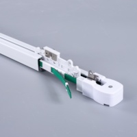 Lvtron Offres Spéciales Rail de rideau Horizontal incurvé de plafond d'hôpital de haute qualité Rail de rideau motorisé
