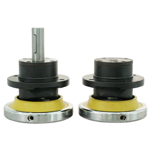 Mandril de seguridad deslizante con botón/pedal y montaje de brida FLO FLW 28/35/50/75 para eje expansible neumático - Product Image 1