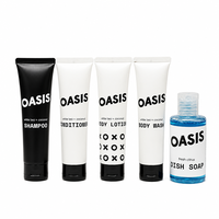 Kit d'articles de toilette jetables en tube souple, écologique, de qualité supérieure pour hôtels de luxe et clients Airbnb