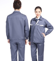 Uniformes cargo imperméables pour personnel de lavage de voiture, vêtements de travail de constructeur de robes noires