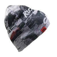 Patrón personalizado Impresión digital Gorro de lujo en niño Invierno Exterior Beanie Sombreros para niñas Sombrero de punto