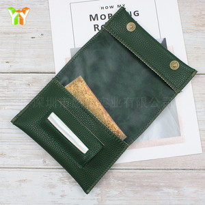 Étui à cigarettes personnalisé en cuir PU, pochette à tabac, sac à pipe, étui pour accessoire de cigarette, accessoire pour fumeurs. - Product Image 1