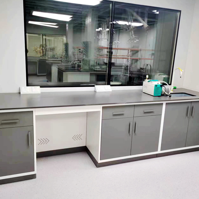 Chemical-Resistant Work Bench,Heavy-Duty Load Capacity School Laboratory Equipment for Research Institute Lab