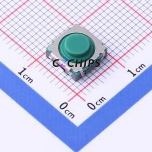 GT-TC131A-H0395-L5 Tactile Switch SMD Switch Single Pole Single Throw Round Button 4N Vertical Mount - Product Image 1