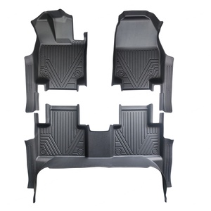 พรมปูพื้นรถยนต์ TPE 5D กันน้ำ กันลื่น 3 ชิ้น สำหรับ Lexus RX350H 2025 รุ่น All Weather LHD - Product Image 3