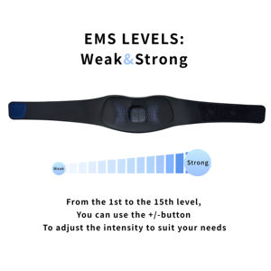 Venta de fábrica, varios Tens EMS, cinturón masajeador de cintura con calefacción con luces rojas, cinturón de masaje Abdominal Ems - Product Image 4