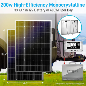 BanattonPainelソーラーパネルソーラーパネルソルパネル価格表多結晶260Wポリ265W270wp 280W 290W 300W IP67 25年 - Product Image 4