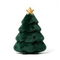 Fabricant de jouets en peluche de Noël OEM ODM sur mesure, peluche à poils courts pour arbre de Noël, cadeau de fêtes