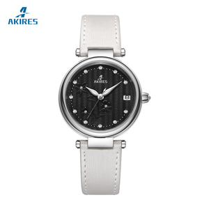 Akires de diamantes de imitación reloj de diamantes OEM mecánico automático reloj de pulsera para las mujeres Reloj mecánico <span class=keywords><strong>muj</strong></span> - Product Image 2