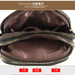 PU Leather Shoulder Messenger Bag Women Causal Handbags and Purse Female Designer Hobos Bag Small Crossbody Bags - Product Image 6