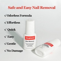 Gel à ongles personnalisé à la vapeur 10ml dissolvant de colle pour ongles en feuille d'ongle facile à enlever
