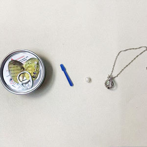 Muses Jewels Kits de perles d'huître d'eau douce naturelles de qualité AAA, forme riz 6mm, en boîte de conserve, pour collier cage de lion, coffret cadeau, bijoux DIY - Product Image 4