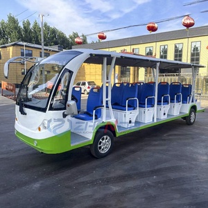 Autobús Eléctrico Grande Zhenda Convertible con 23 Asientos, Accesorios para Turismo, Alta Calidad, Bajo Precio, en Venta en Henan - Product Image 3