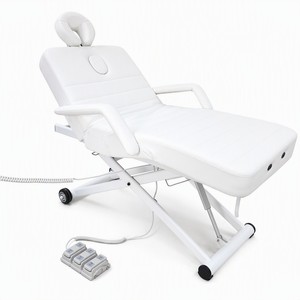 Table de massage électrique motorisée pour soins esthétiques avec repose-visage, 190x80cm, hauteur réglable 43-76cm, pour salon de beauté - Product Image 1
