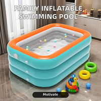 Piscine gonflable pour enfants Piscine pleine grandeur pour jardin extérieur