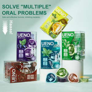 UENO 15ml*20 <span class=keywords><strong>Enjuague</strong></span> <span class=keywords><strong>Bucal</strong></span> Probiótico de Venta al Por Mayor con Etiqueta Privada, Sabores Frutales y a Menta - Product Image 2