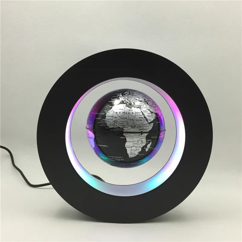 2021 Floating Magnetic Levitation Globe Night Light World Map Ball Lamp Novelty Lights Office Home Decor Terrestrial Globe