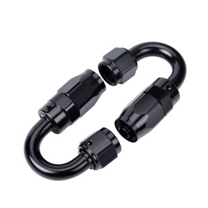 Kit de Mangueras de Aceite Trenzadas de Nylon Negro General AN10 de 5M con 10 Conectores para Actualización y Modificación Universal - Product Image 3