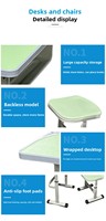 Commande en gros de unités de bureaux et chaises en bois individuelles, expédition par conteneur complet, mobilier scolaire personnalisé