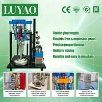 Extrudeuse semi-automatique de mastic bicomposant avec contrôle précis du rapport de mélange pour la production de verre isolant à double vitrage