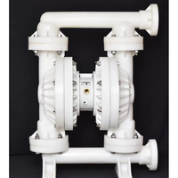 Pompe pneumatique à double diaphragme AOD 500 PTT pour la manipulation de liquides corrosifs, transfert industriel de liquides, sans joint, sans fuite, haute performance