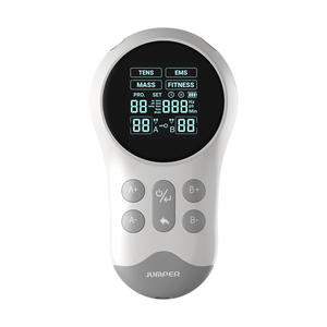 JUMPER Dual Channel Stimulator otot fisioterapi bantuan nyeri <span class=keywords><strong>4</strong></span> in 1 kebugaran puluhan EMS mesin pijat - Product Image 1