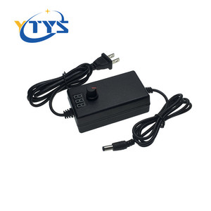 <span class=keywords><strong>Alimentation</strong></span> électrique AC/DC YTYS YS312-2 3-12V 2A, adaptateur de tension réglable, prise multi-prises, affichage de la tension, régulation progressive CE/FCC - Product Image 4