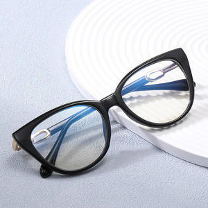 Nouvelles lunettes de soleil œil-de-chat pour femmes, monture noire TR90, protection UV400, verres PC anti-lumière bleue, style conduite en extérieur - Product Image 2