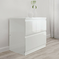 Tiroir moderne 8 niveaux noir et blanc tiroir rangement organisateur boîte commode