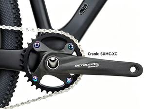Bicicleta de Montaña Twitter M5 de Fibra de Carbono, M6100, 12 Velocidades, Freno de Disco, Horquilla Neumática, Pedal Ordinario para <span class=keywords><strong>XC</strong></span> y Todoterreno - Product Image 3