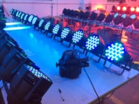 Équipement de scène DJ Parcan Mariage Par Led 54x3 Rgb 54*3w Lumière d'événement de fête Lumière de boîte de nuit Lumière Par Led