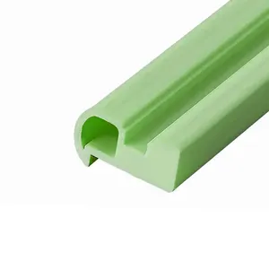 Produk profil PVC kualitas terbaik bilah PVC profil ekstrusi plastik furnitur dapur profil ekstrusi