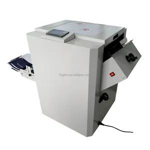LK3000 Automatic Folding and Stapling Booklet Making machine with Honer nail head using stapling wire