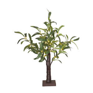 Luces LED para Árbol de Hojas de Olivo, Brillo Cálido, Decoración Navideña para el Hogar, Iluminación Interior para Paisajes FS-SD088 - Product Image 5
